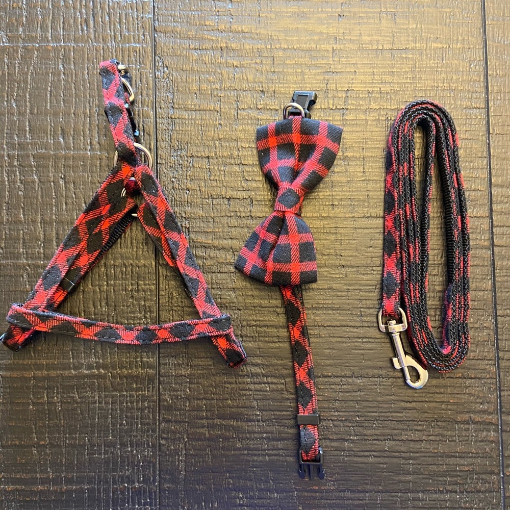 Harness/collar/leash set